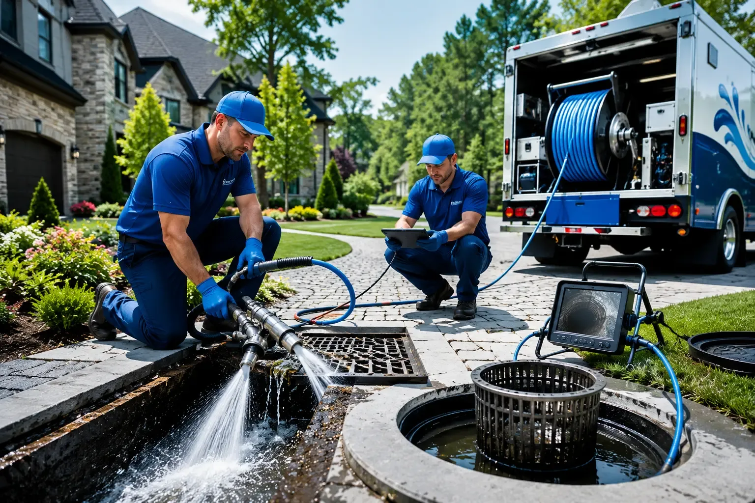 Local outdoor drain cleaning professionals in Gallaway, TN