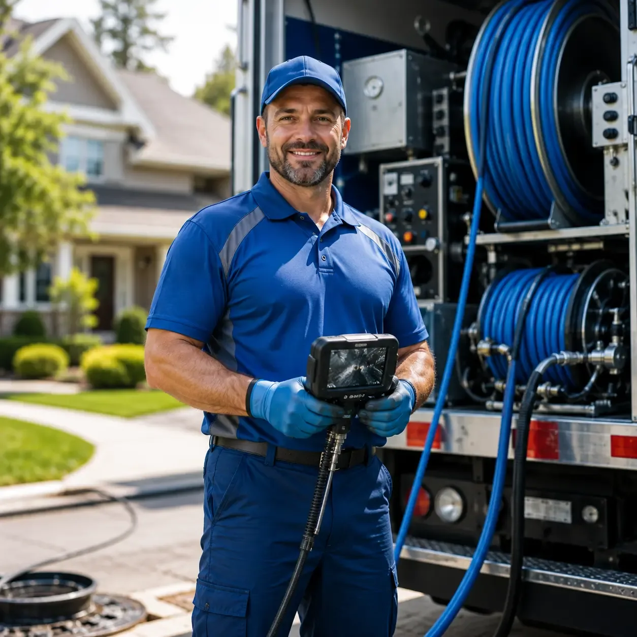 Local outdoor drain cleaning specialists in Gallaway, TN
